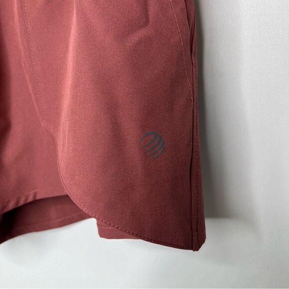 Mondetta Womens Dark Orchid Overlap Pocket Athletic Shorts S NWT - Picture 6 of 11